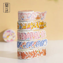 Charger l&#39;image dans la galerie, Washi pois « cute animals »_  ! ♣