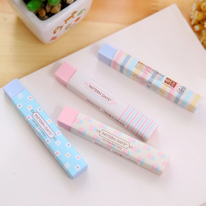 4pcs Gomme à dessert Kawaii Papeterie Fournitures Scolaires Gomas