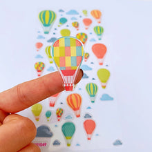 Charger l&#39;image dans la galerie, Stickers &quot;Mongolfiere&quot; _ ♣