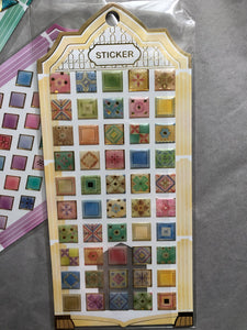 Stickers « mosaïque » _ !