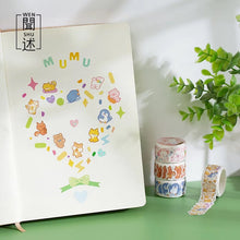 Charger l&#39;image dans la galerie, Washi pois « cute animals »_  ! ♣