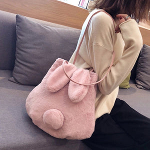 Sac fourrure « lapin » _ !