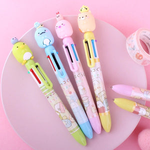 Stylo 6 couleurs « Sumikko Gurashi »